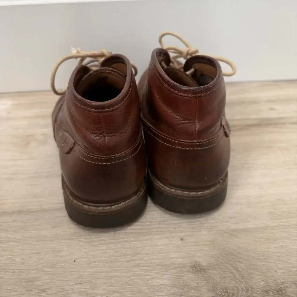 Clarks Men's Montacute Duke Chukka Boots Brown Leather 26103252 Size 9